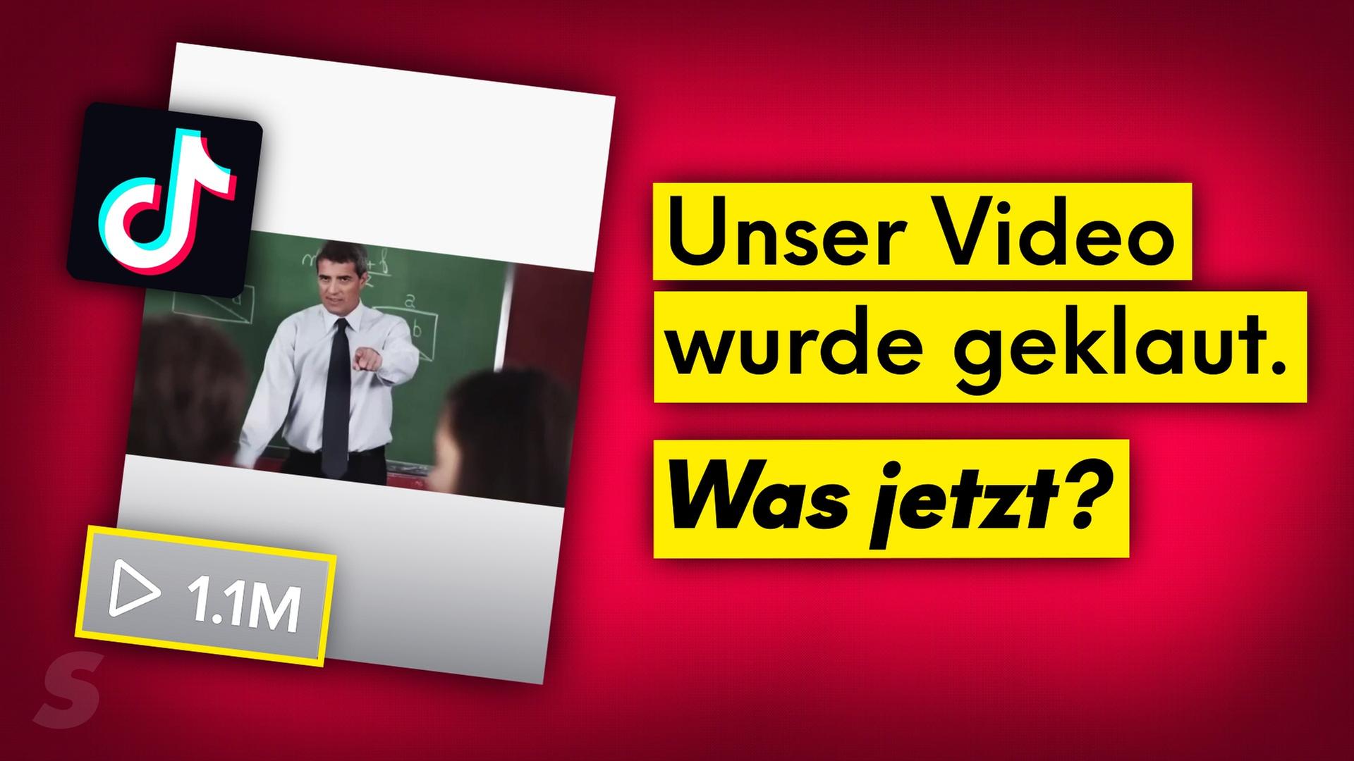 Artikel 17: Typ auf TikTok klaut unser Video - was jetzt?
