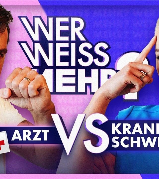 ARZT vs. KRANKENSCHWESTER: Wer weiß mehr?