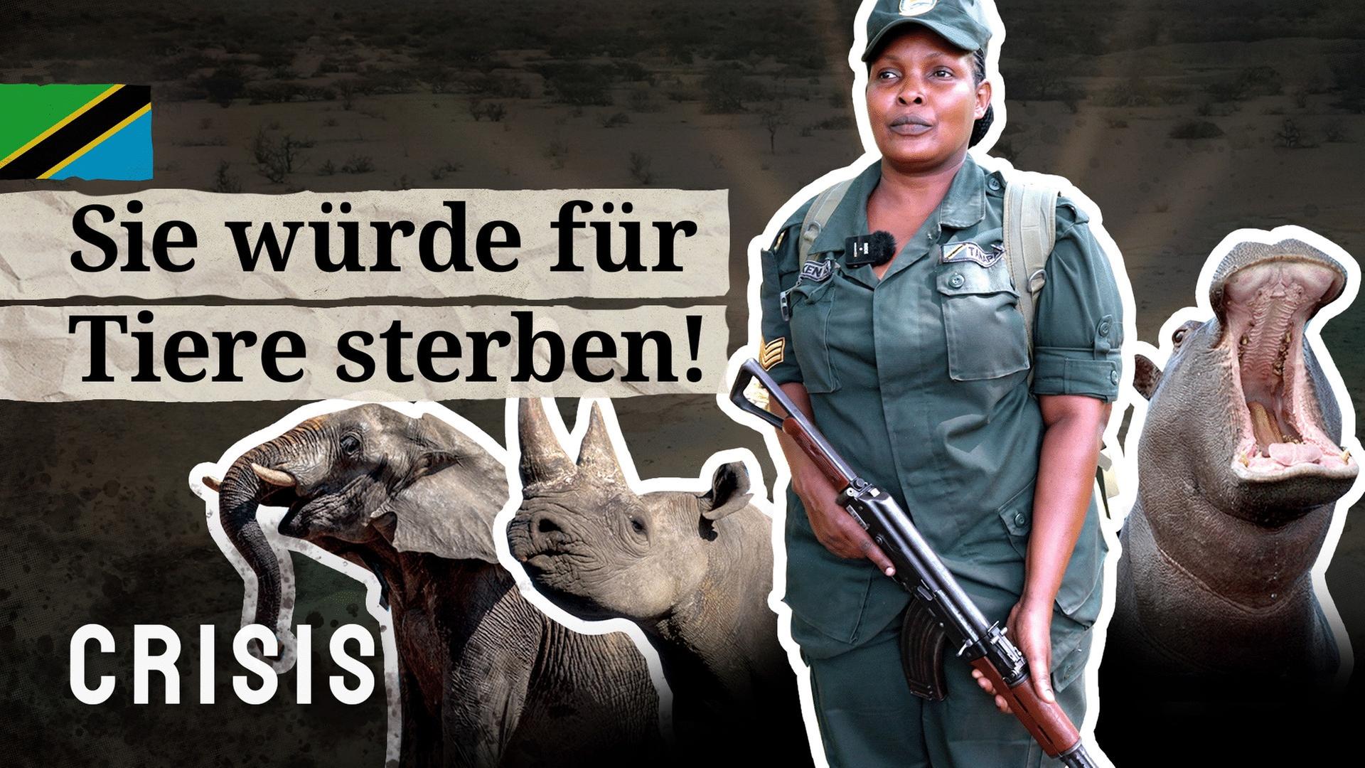 Auf der Jagd nach Wilderern: Tansanias erste weibliche Parkrangerin - CRISIS