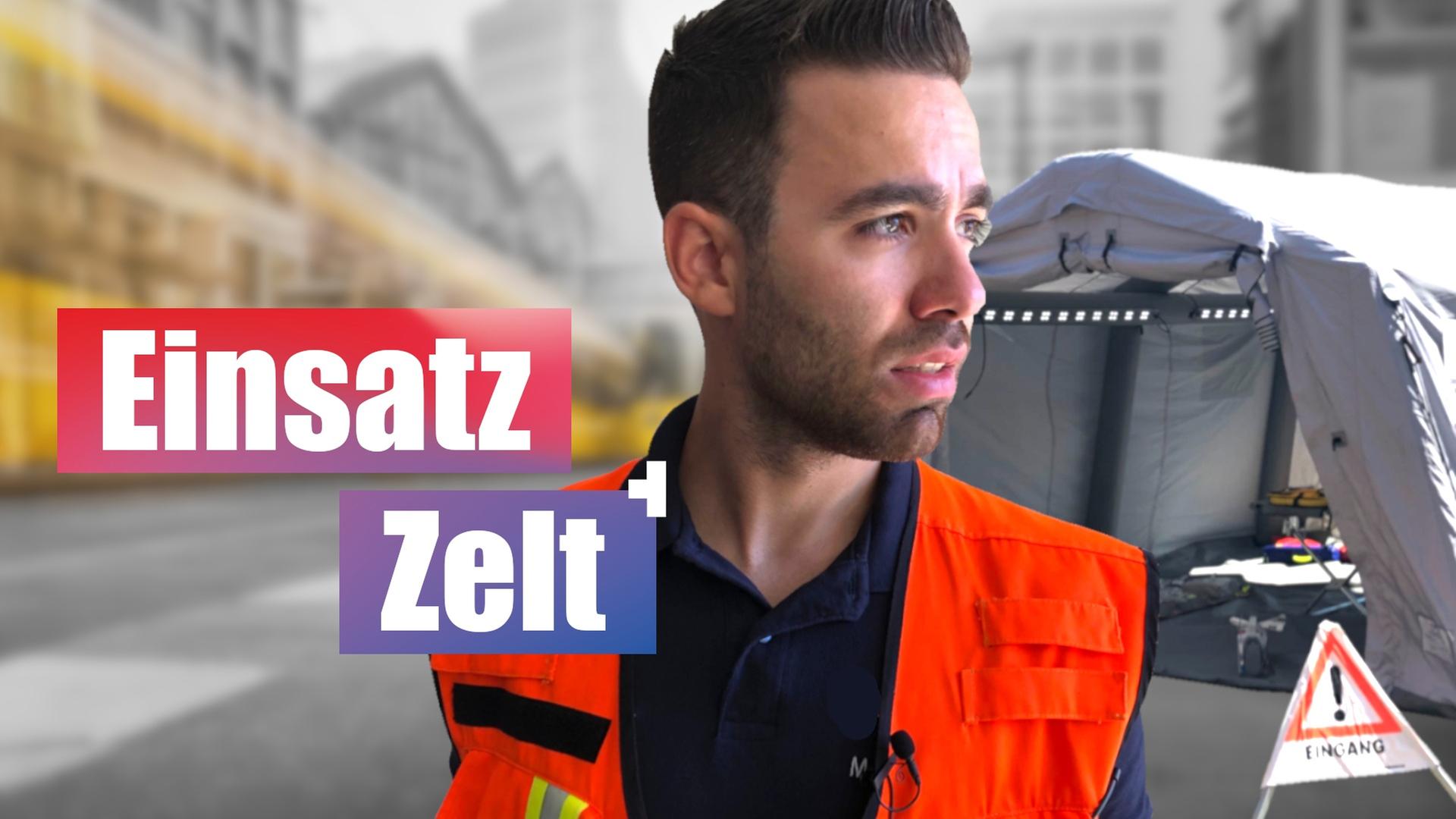 Aufblasbare Notaufnahme - In kürzester Zeit viele Patienten behandeln!