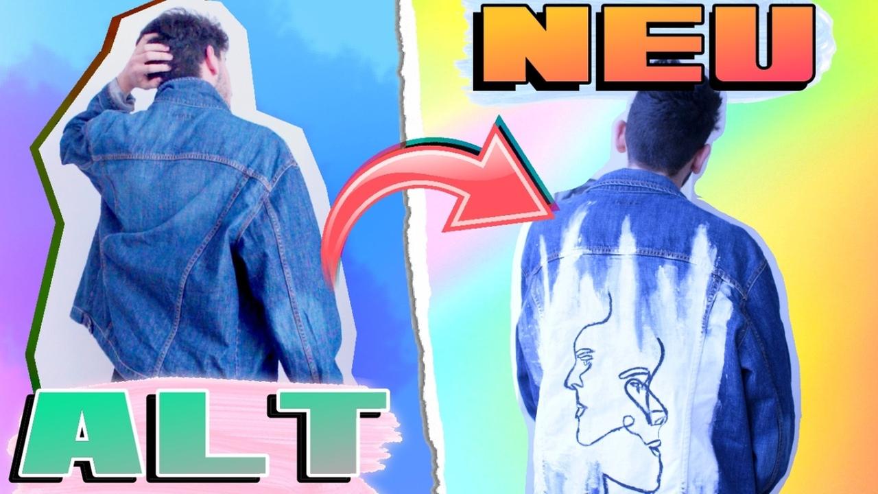 Aus ALT mach NEU! Alte Klamotten einfach UPthriften - 2 DIY Ideen