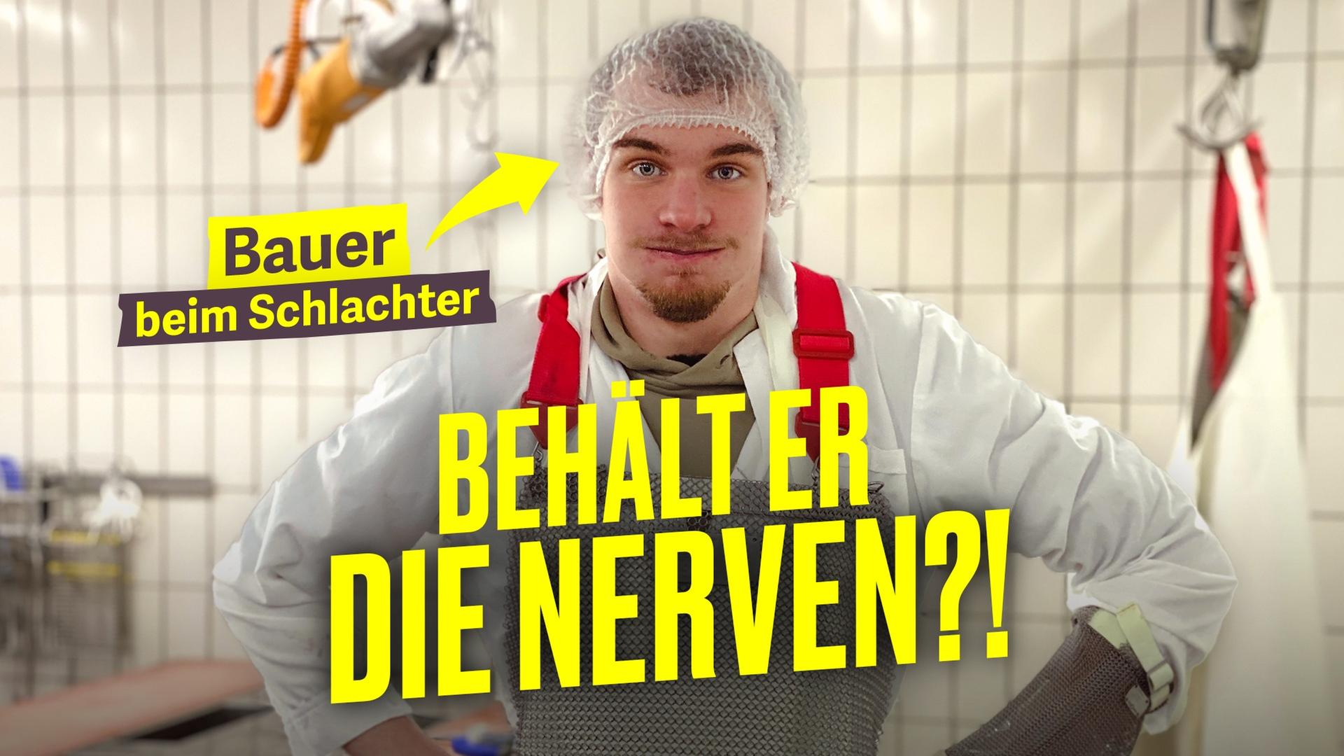 Aus Tier wird Wurst: Bauer Philipp beim Schlachten I Hundert Hektar Heimat