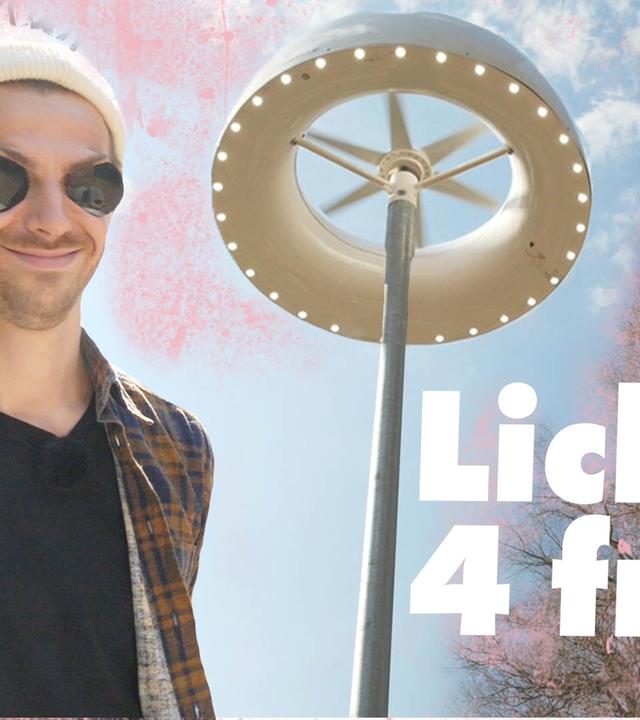 Autarke Lampe - So spart man Strom im Kliemannsland