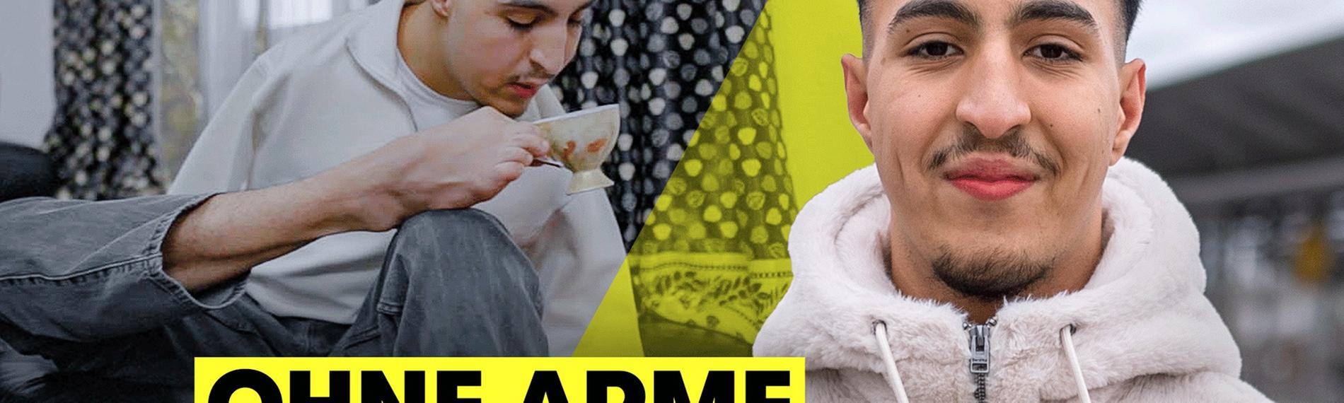 Aziz (17) bewältigt seinen Alltag mit den Füßen I TRU DOKU