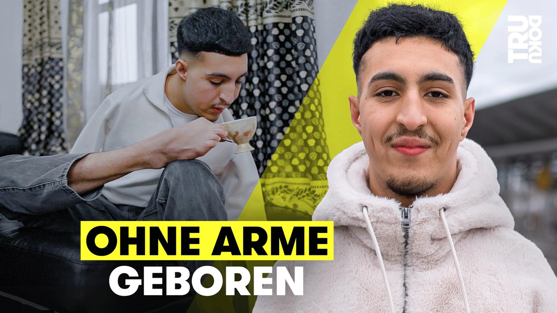 Aziz (17) bewältigt seinen Alltag mit den Füßen I TRU DOKU