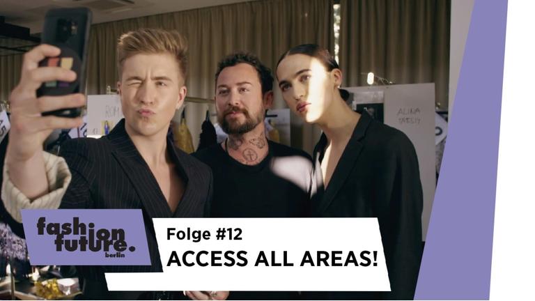 Backstage bei Marcel Ostertag! - Folge 12 - Fashion Future Berlin