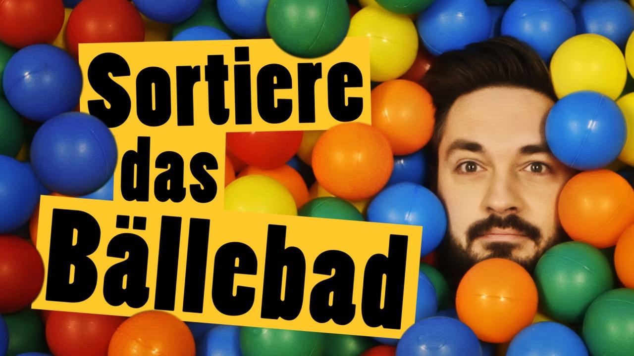 Bällebad-Challenge: Kann Meini 10.000 Bälle sortieren? -- „Das schaffst du nie!“