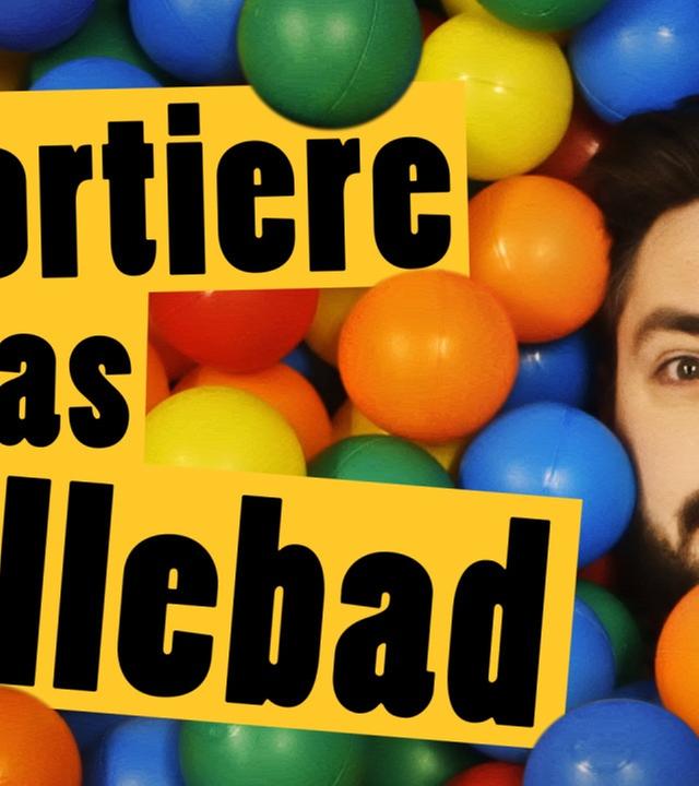 Bällebad-Challenge: Kann Meini 10.000 Bälle sortieren? -- „Das schaffst du nie!“