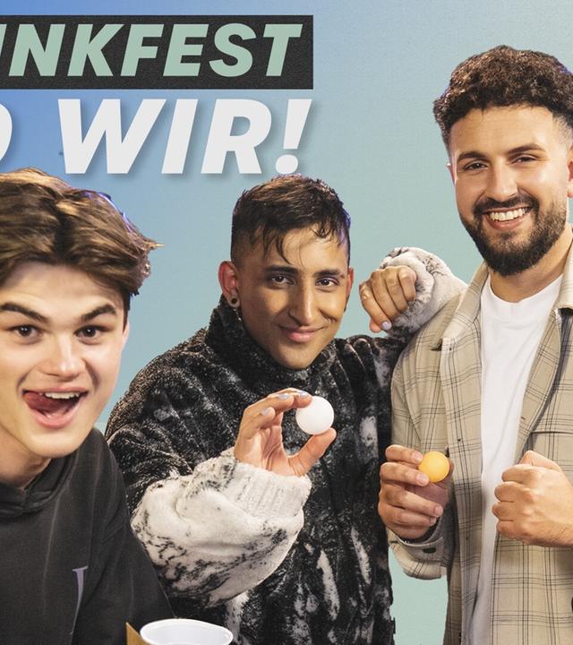 Beerpong BRUDI-Edition mit Oskar: Wer gewinnt die Kronkorken-Krone?