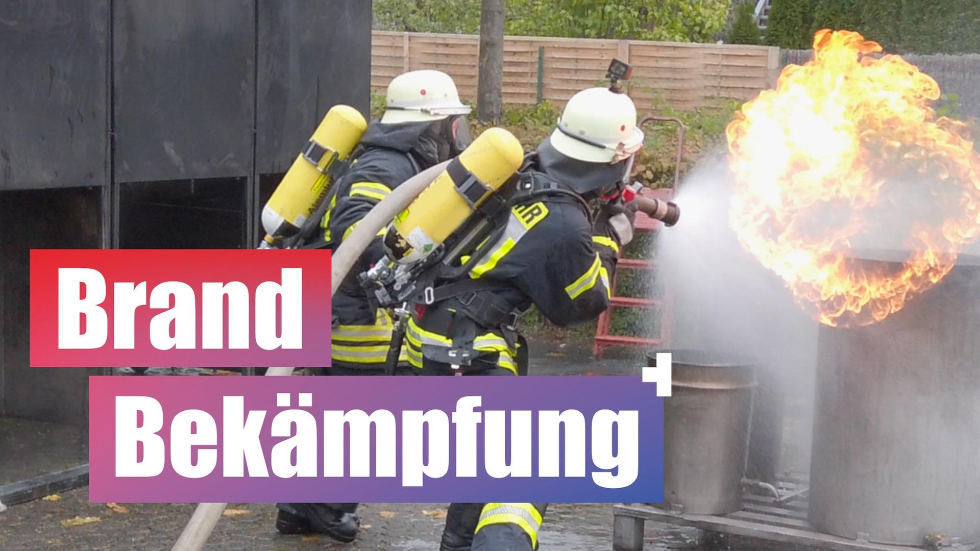 Bereit für den Ernstfall?! - Feuer löschen praktisch lernen