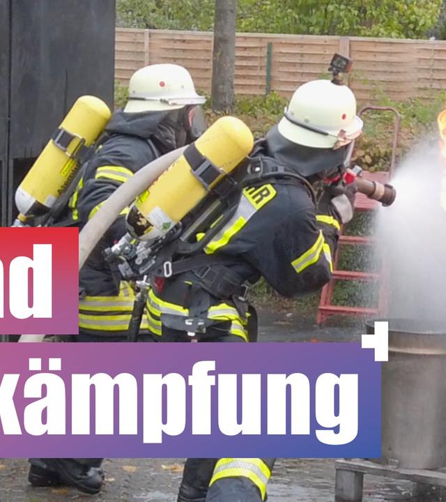 Bereit für den Ernstfall?! - Feuer löschen praktisch lernen