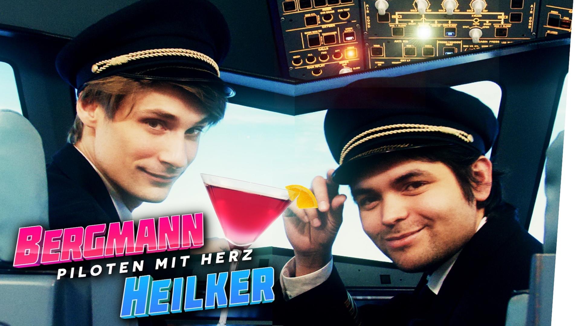 Bergmann und Miguel fliegen ein Flugzeug