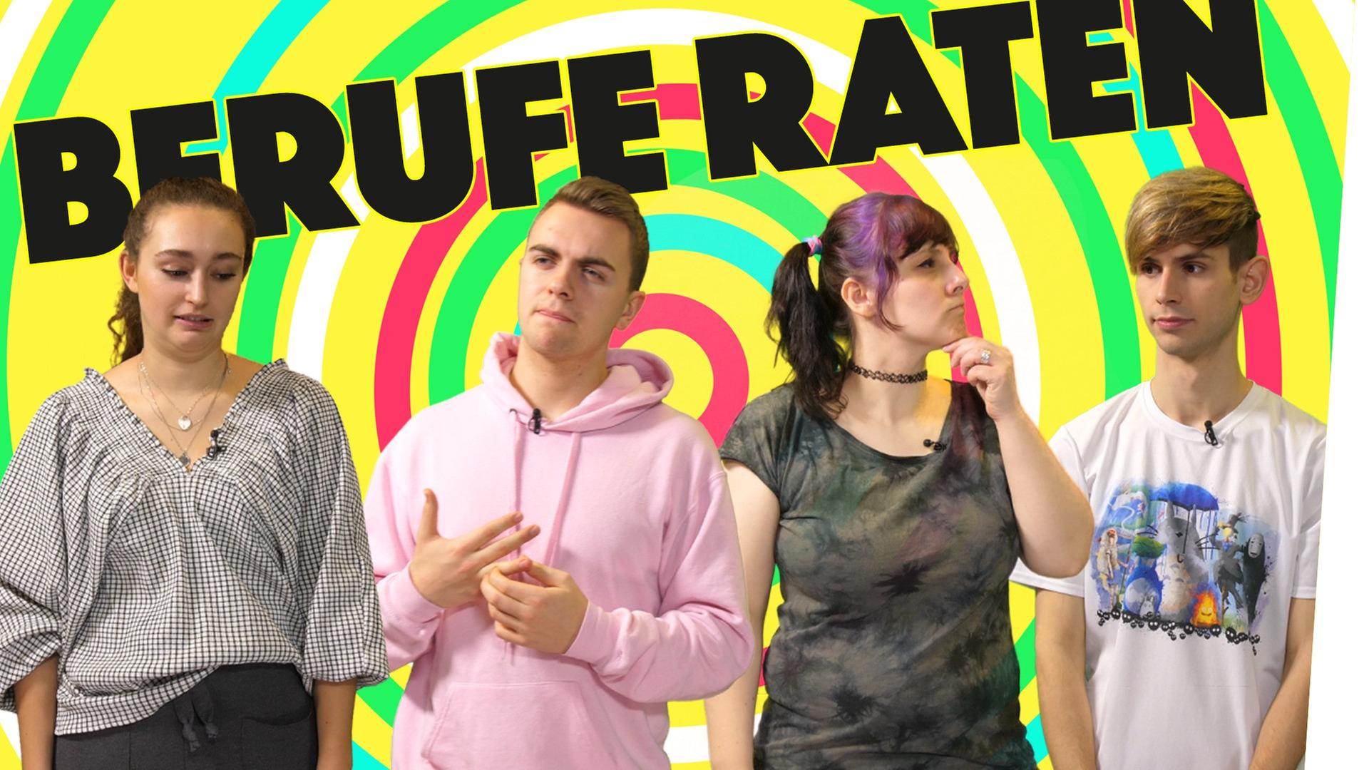 Berufe von Youtube raten! - BUBBLES mit Coldmirror, Simon Will, KostasKind und Franca