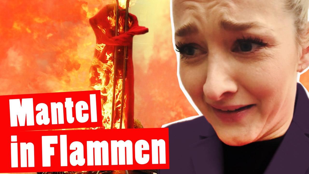 Bestrafung: Aris Mantel brennt! Feuer PRANK -- Das schaffst du nie!