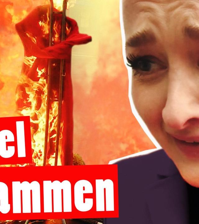 Bestrafung: Aris Mantel brennt! Feuer PRANK -- Das schaffst du nie!