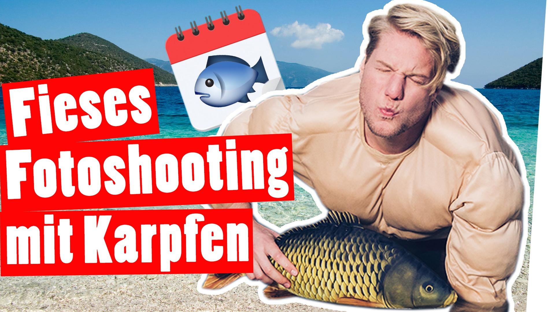 Bestrafung: Das grauenhafte Karpfenkalender Foto-Shooting -- Das schaffst du nie!