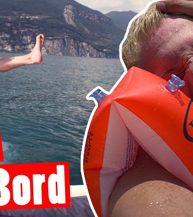 Bestrafung: Mann über Bord – Marc alleine im Gardasee -- „Das schaffst du nie!“