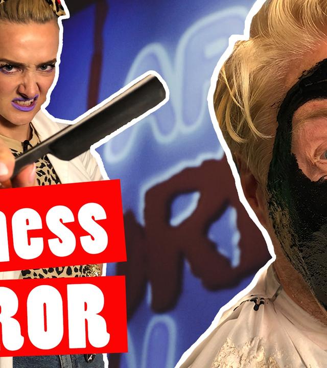 Bestrafung: Marc in ArisBeautyPalace mit Black Mask -- „Das schaffst du nie!“
