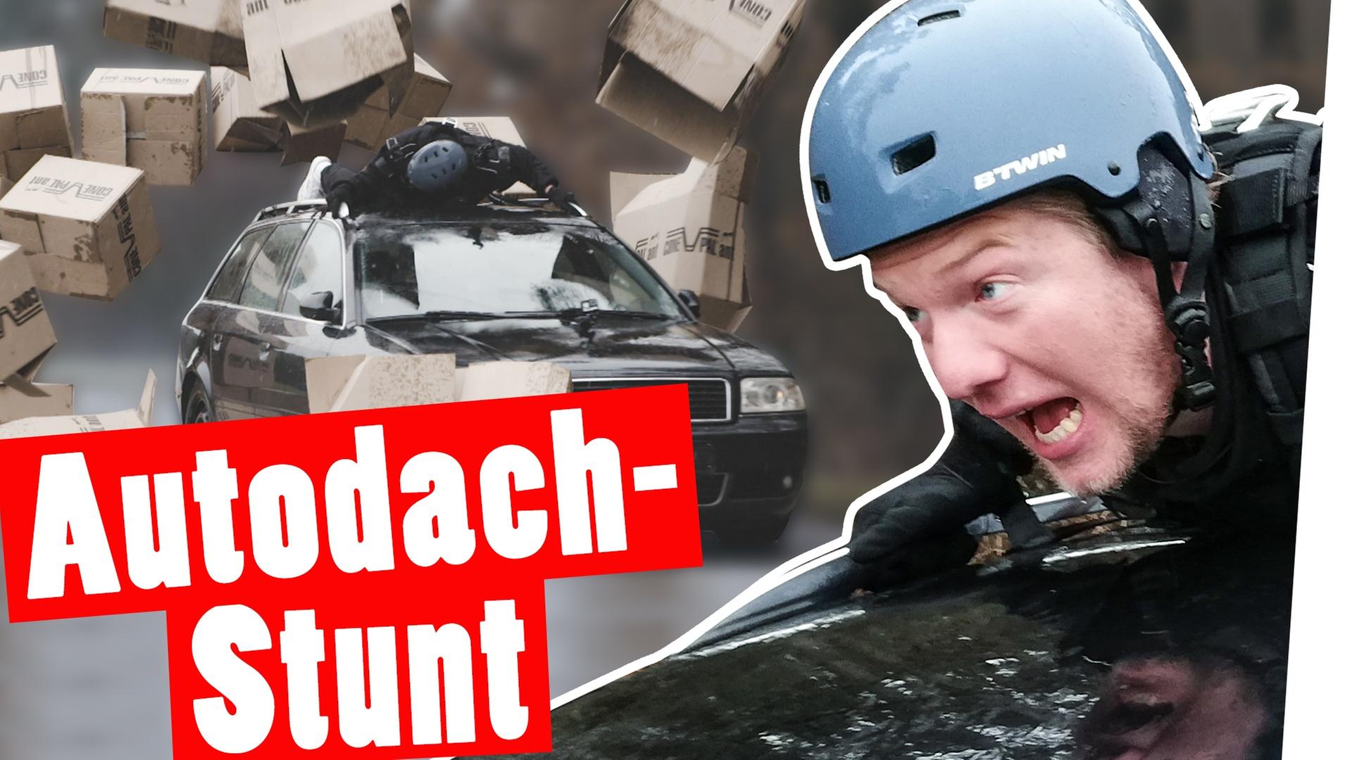 Bestrafung: Unfreiwillig Stuntman - Marc auf dem Autodach -- „Das schaffst du nie!“