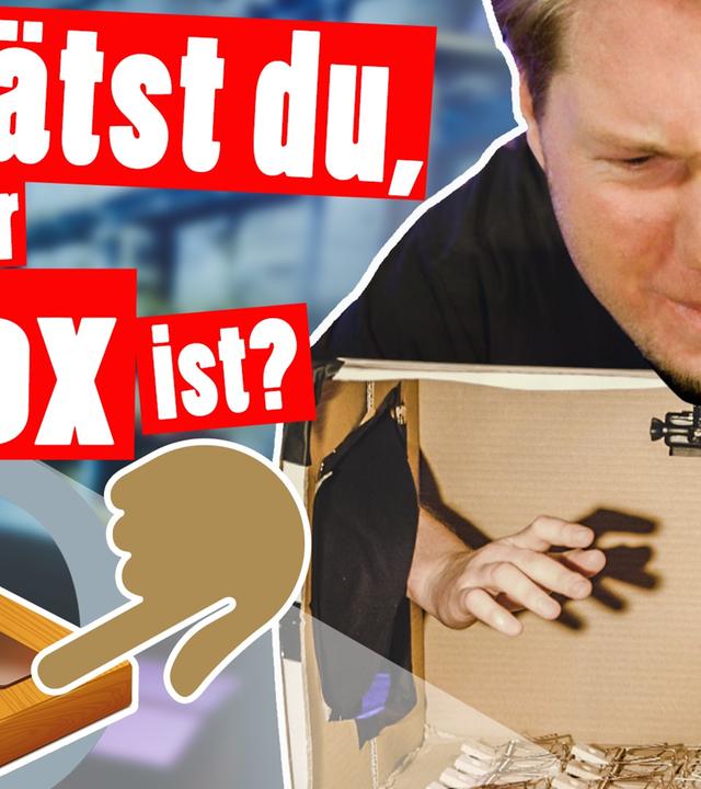 Bestrafung: Was ist in der Box? Rate mit! -- „Das schaffst du nie!“
