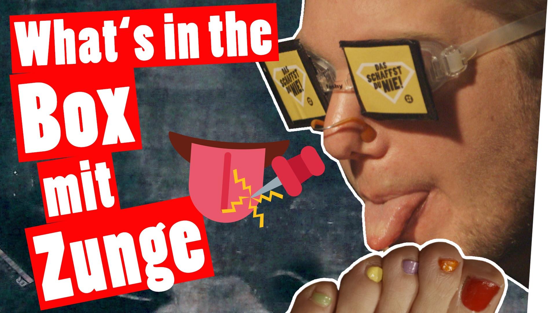Bestrafung: Was ist in der Box? Teil 2 mit Zunge -- „Das schaffst du nie!“