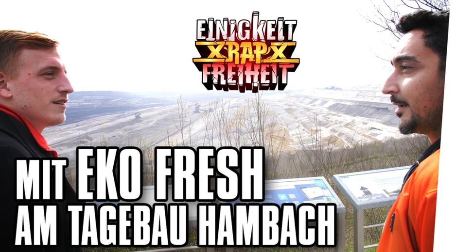 Besuch bei EKO FRESH - über Kanakenrollen, Tagebau Hambach und R.a.P.