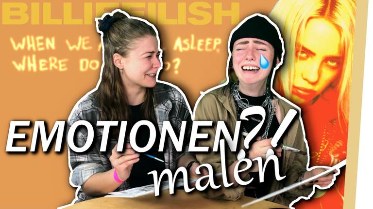 Billie Eilish Album Reaction - Gefühle mit Wasserfarben malen! (Becctivity)