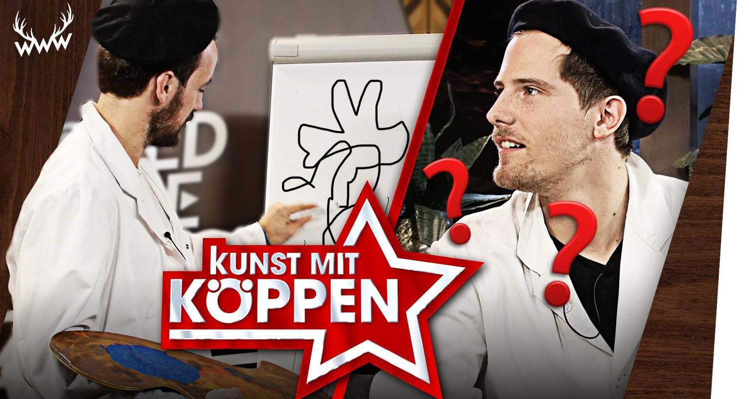 Bilou oder Brüste: WAS MALT ER DA?! - KUNST MIT KÖPPEN (mit Jan Köppen)