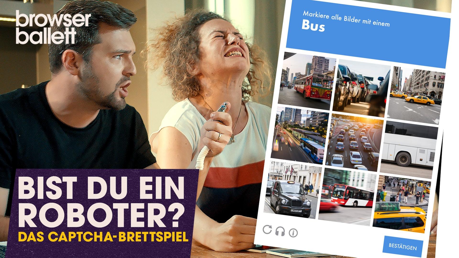 Bist du ein Roboter? - Das Captcha-Brettspiel