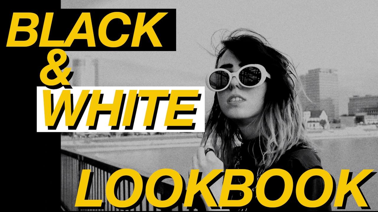 Black & White Outfit Challenge - + Lookbook