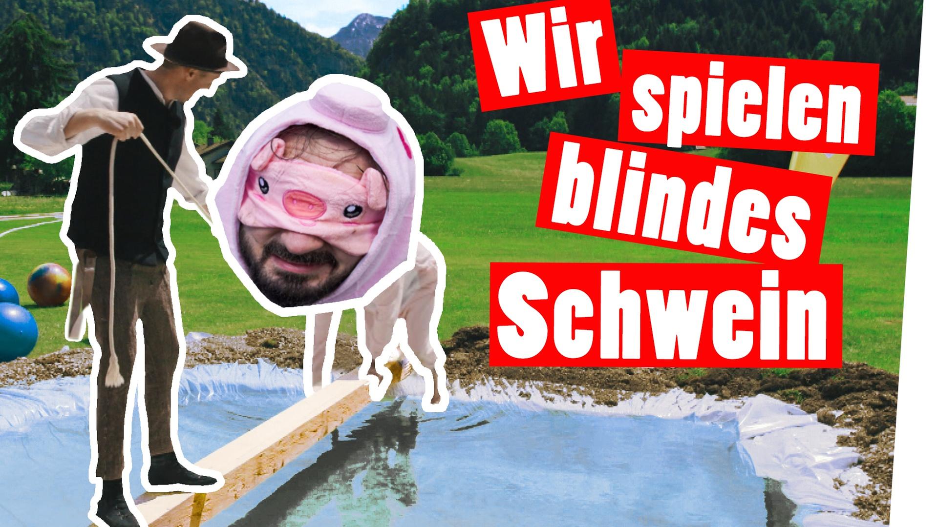 Blind durch den Hindernisparcours -- Strafe -- Das schaffst du nie!