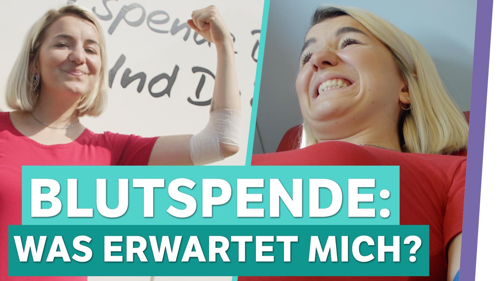 Blutspende-Challenge: Maria verliert halben Liter Blut - Auf Klo