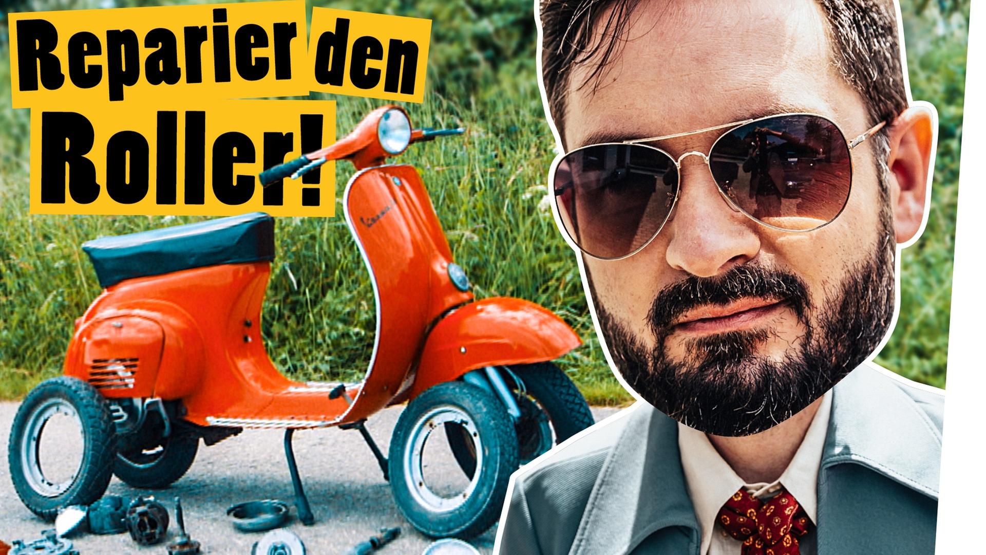 Bring die kaputte Vespa zum Laufen! Schrauber-Challenge -- Das schaffst du nie!