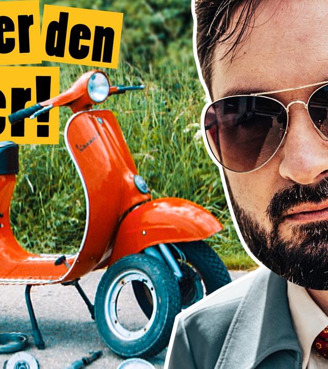 Bring die kaputte Vespa zum Laufen! Schrauber-Challenge -- Das schaffst du nie!