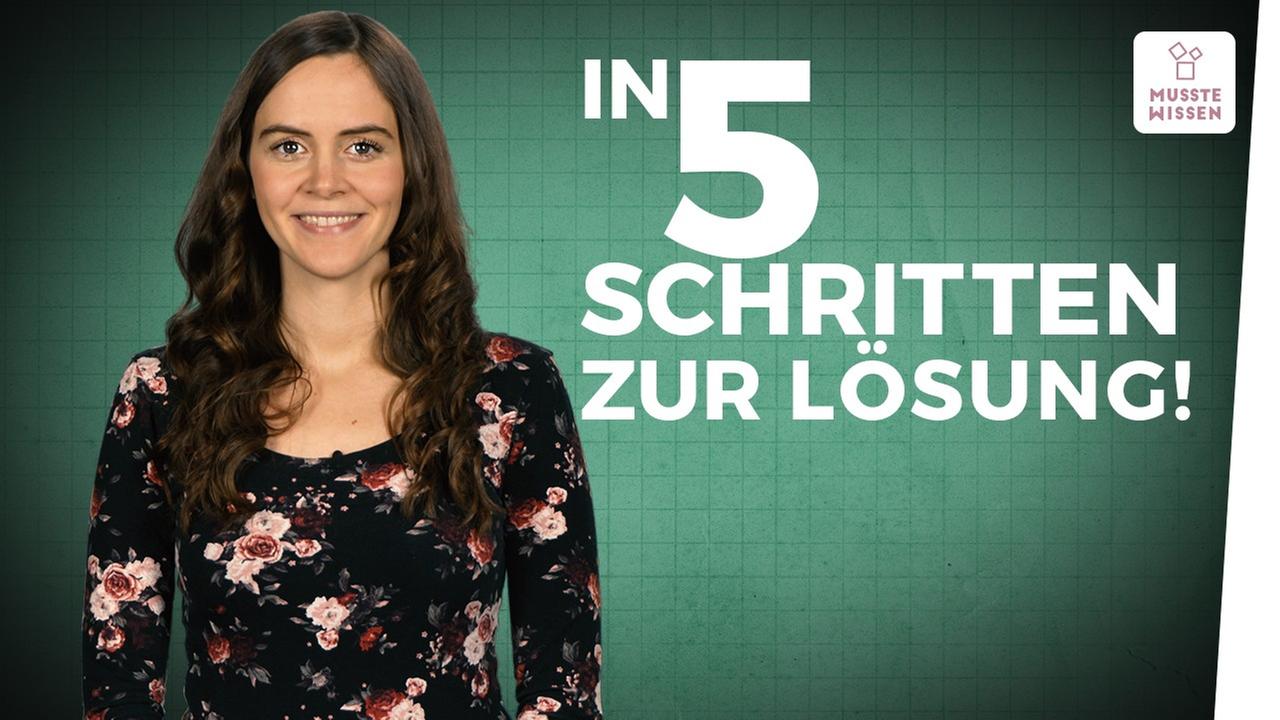 Bild für Bruchgleichungen lösen - musstewissen Mathe