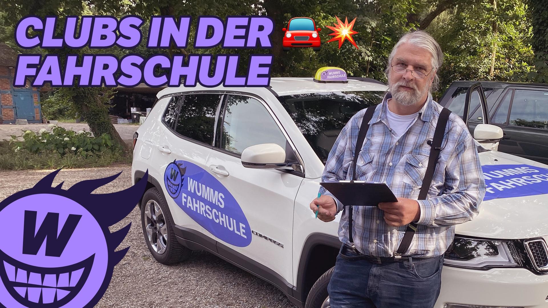 Bundesliga-Clubs in der Fahrschule