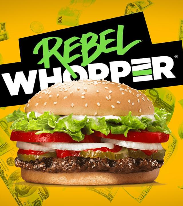 Burger King: Warum der Rebel Whopper so erfolgreich ist