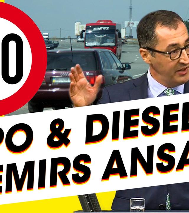 Cem Özdemir (Grüne) fordert Tempolimit auf der Autobahn