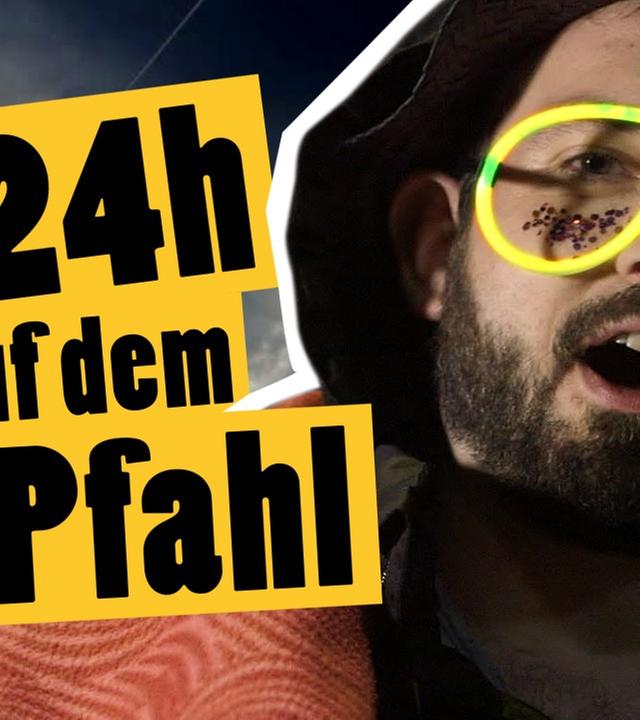 Challenge: 24 Stunden auf dem Pfahl beim Festival -- „Das schaffst du nie!“