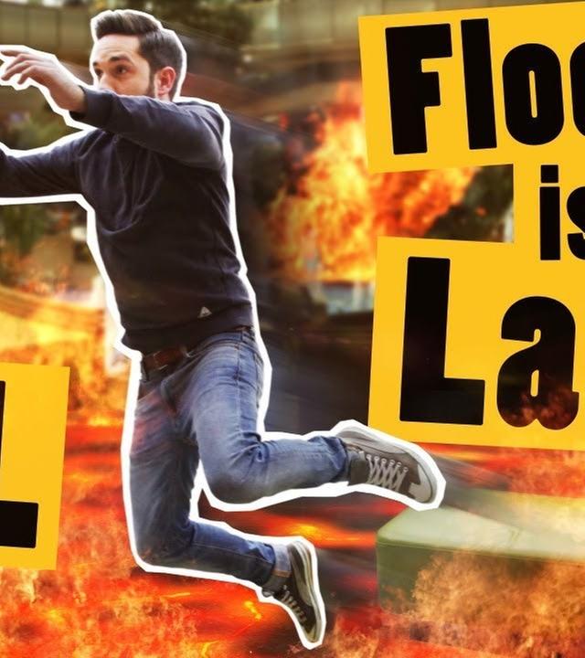 Challenge: Der Boden ist Lava Challenge XXL - im Einkaufszentrum! -- Das schaffst du nie!