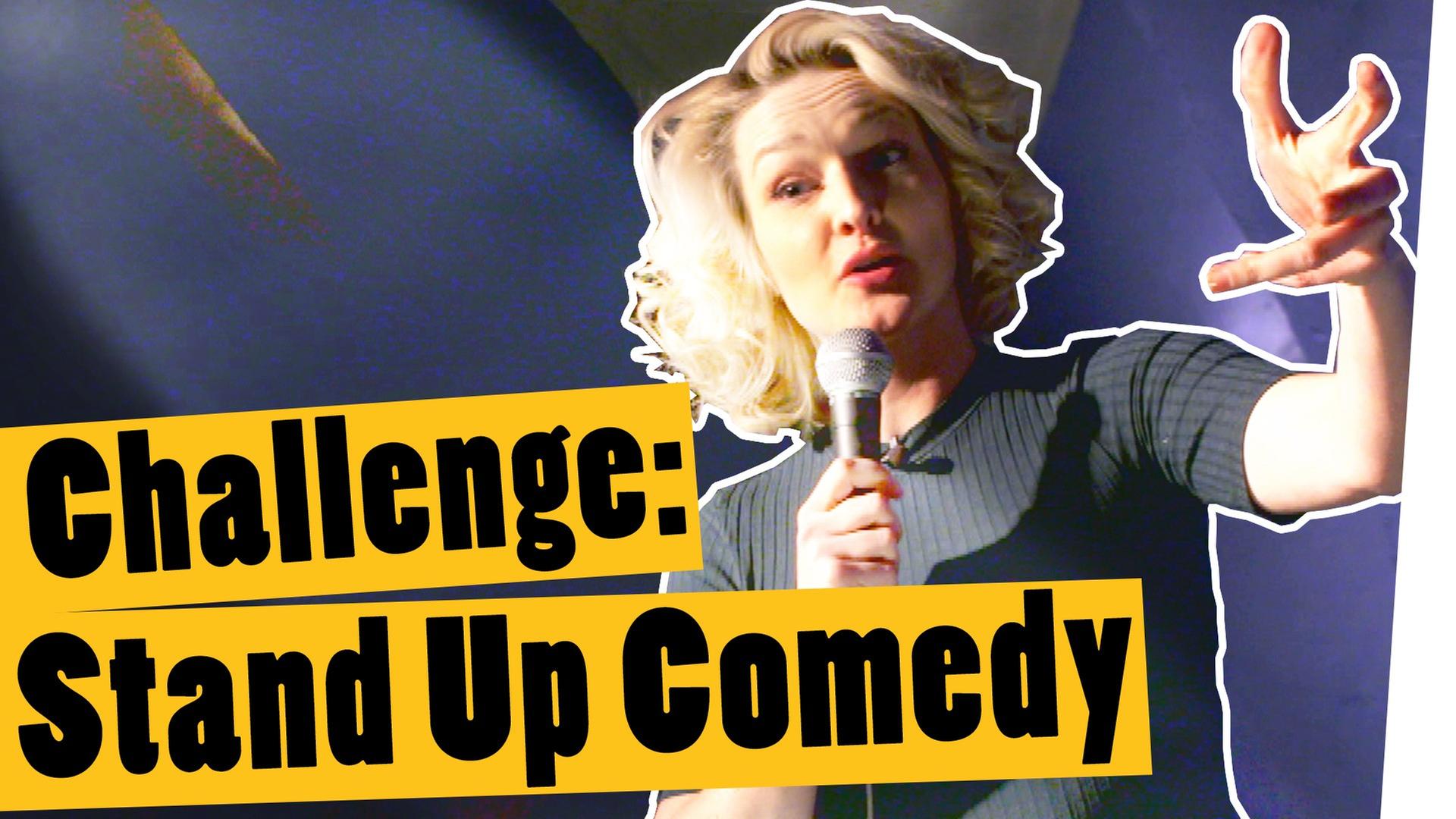 Challenge: GEWINNE beim Stand Up Comedy -- „Das schaffst du nie!“