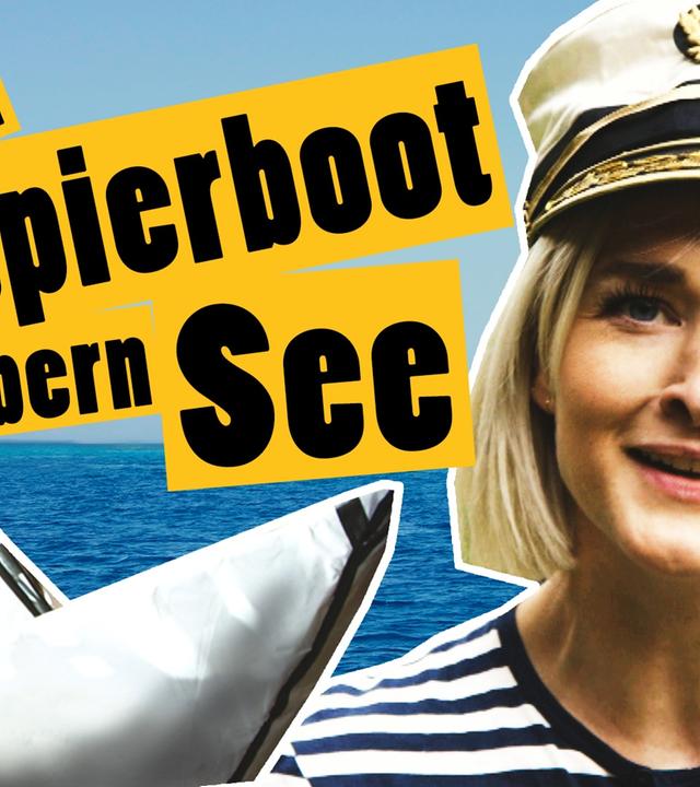 Challenge im Kliemannsland: Papierboot falten und über den See schippern -- Das schaffst du nie!