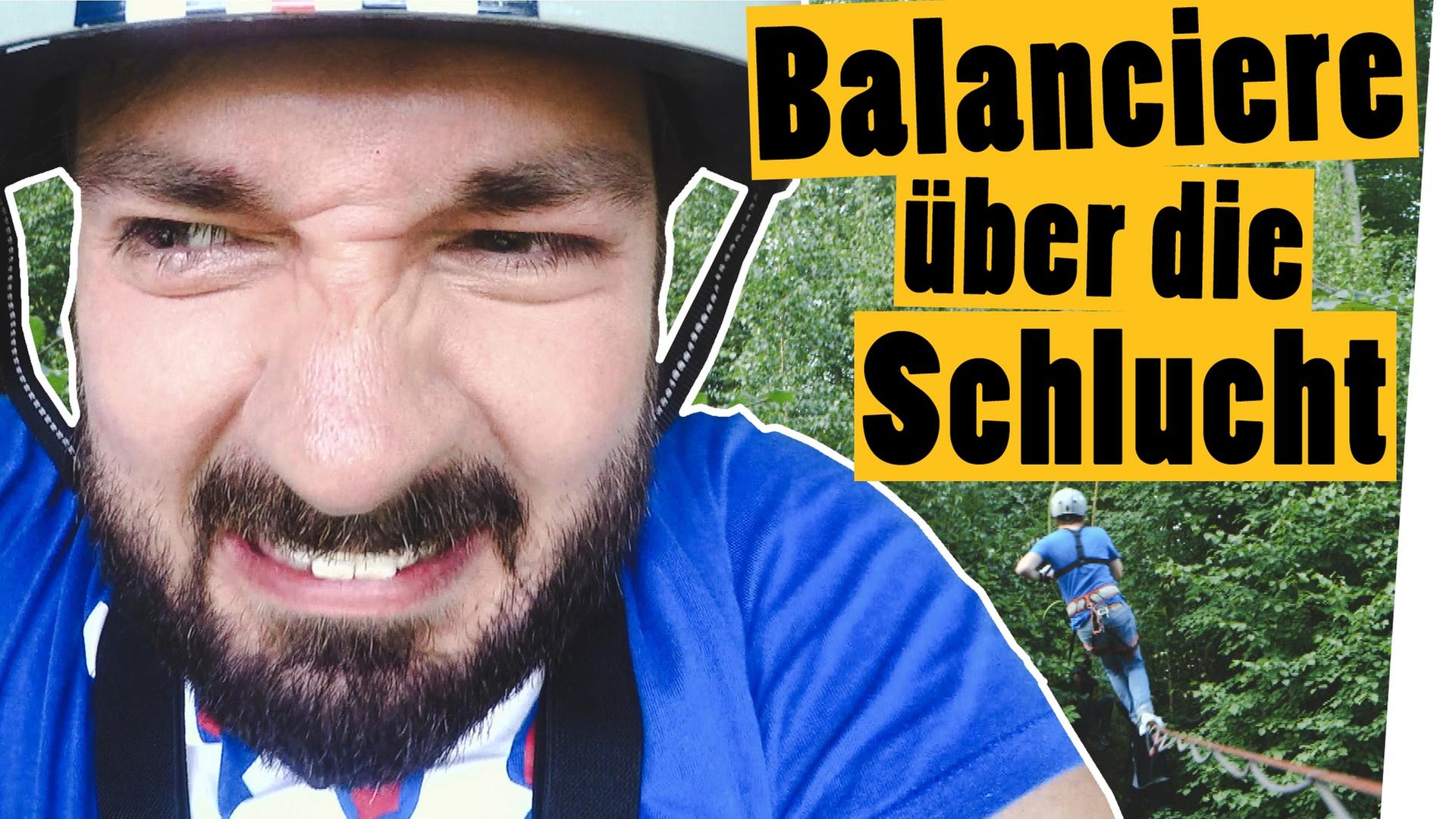 Challenge: Schaffe es über die Slackline in 30 Metern Höhe -- „Das schaffst du nie!“