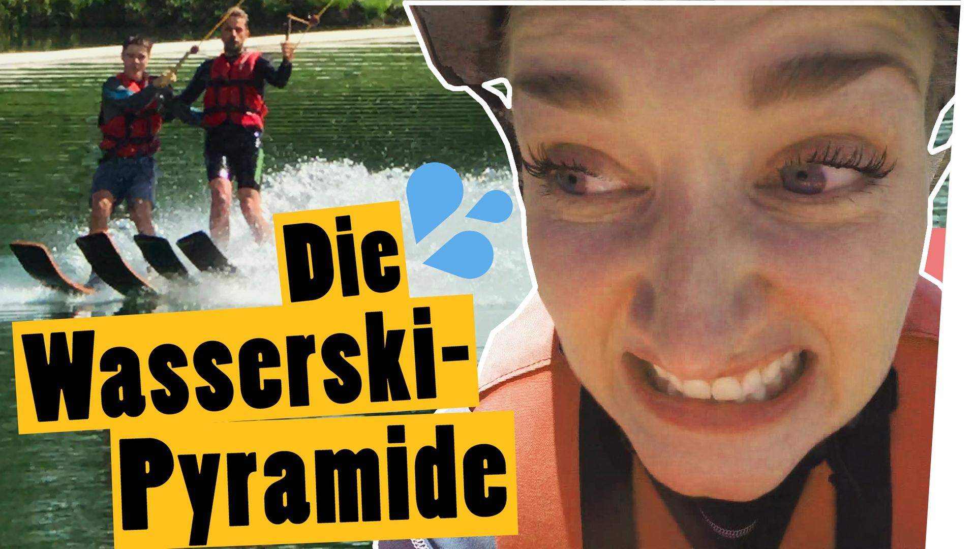 Challenge: Sei die Spitze einer Wasserski-Pyramide! -- Das schaffst du nie!