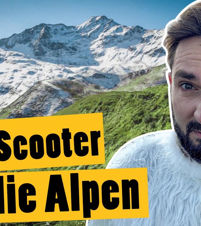 Challenge: Über die Alpen mit dem E-Scooter -- „Das schaffst du nie!“