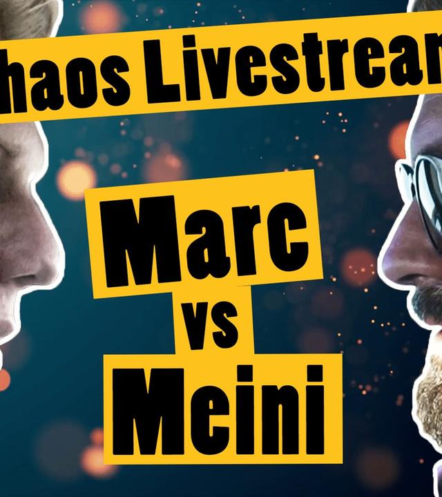 Chaos Livestream - Redaktion stellt Marc und Meini Aufgaben! -- Das schaffst du nie!