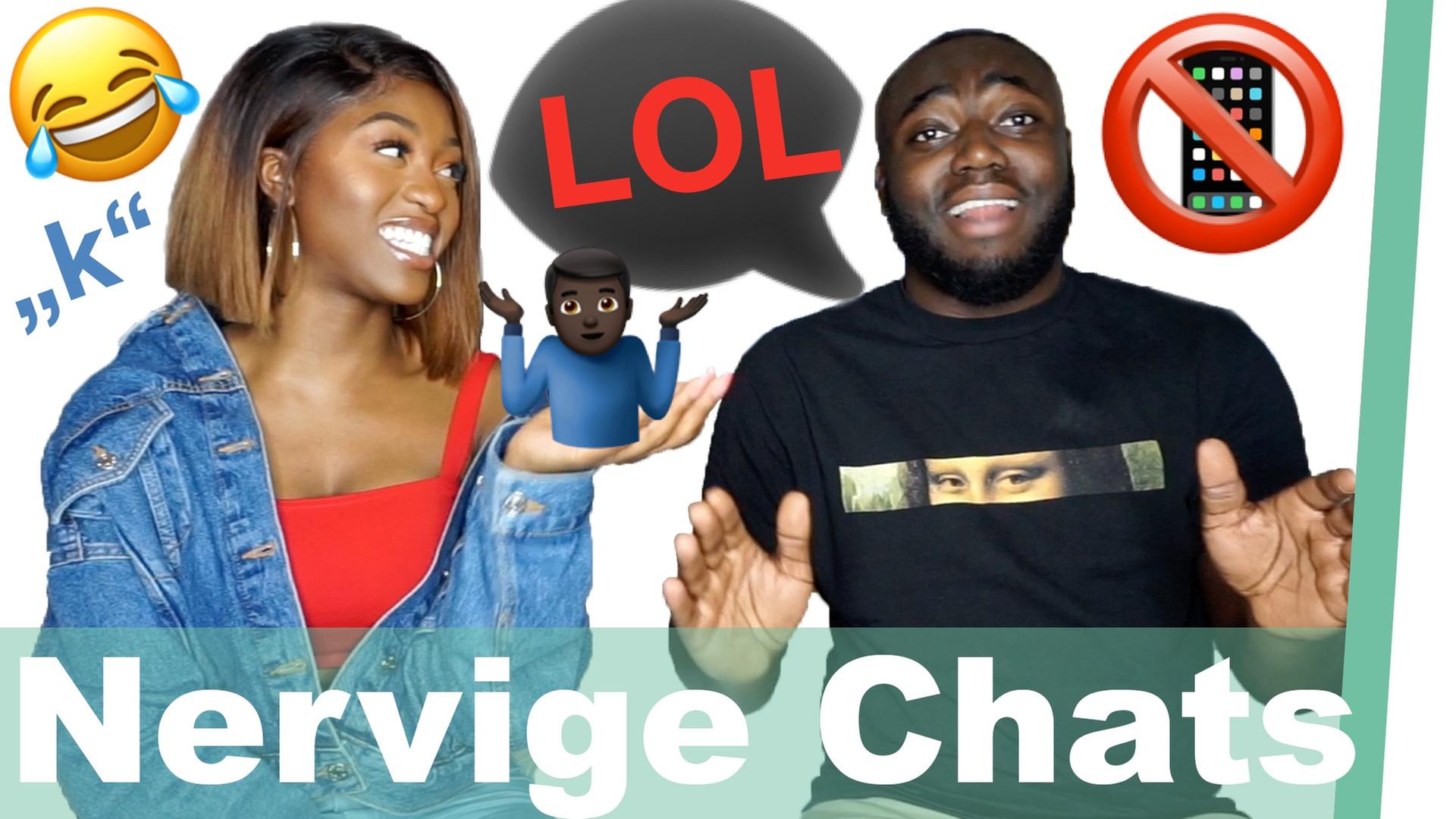Chats, Messenger, SMS - Textschreiber, die nerven mit Irene Asamoah - YeboahsVLOGS
