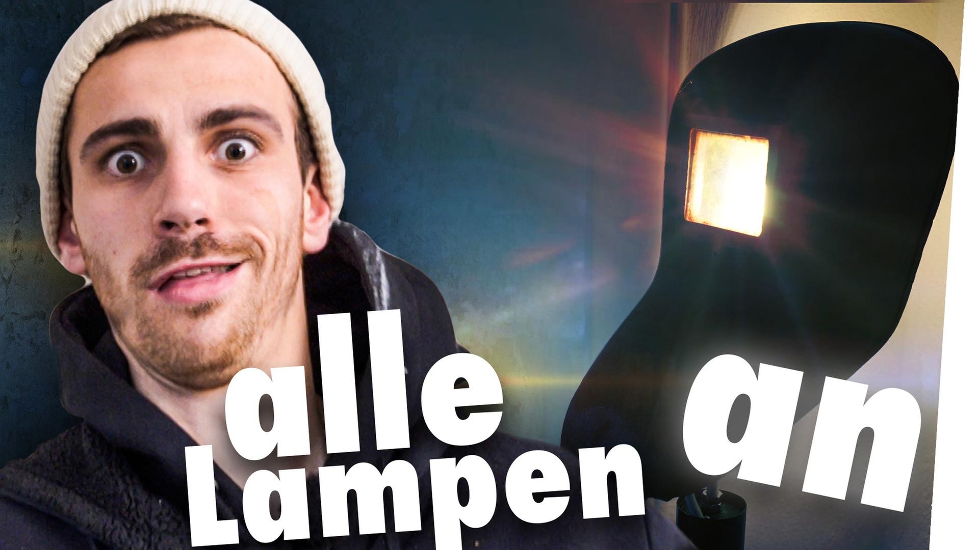 COOLE Lampen selber bauen! Recycling FEUERLÖSCHER - WASCHMASCHINE