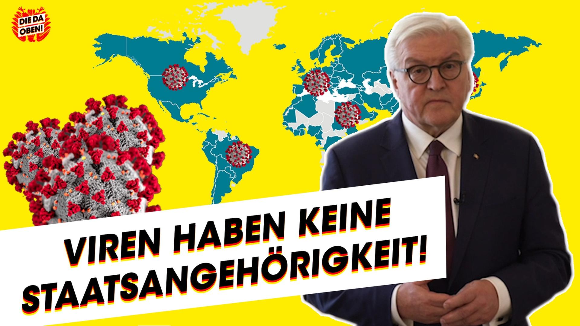 Corona: Präsident Steinmeier über Egoismus & Solidarität