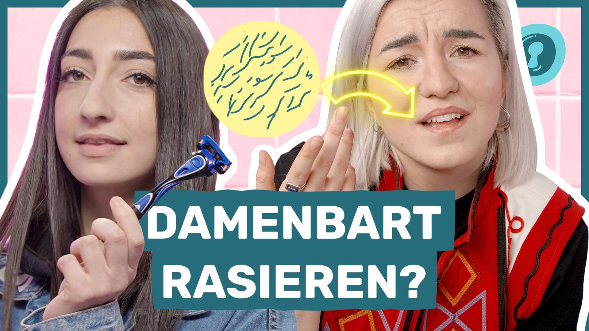Damenbart “Ich hab noch nie…” mit Eda und Maria I Auf Klo